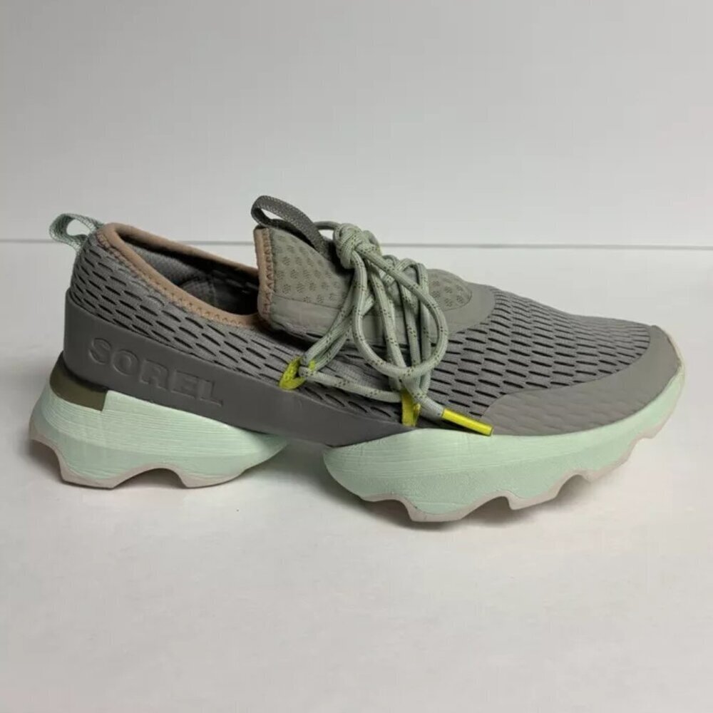 Sorel Women’s Kinetic Impact II Lace Sneakers Gray, Size 8.5 M